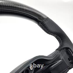 REVESOL Real Carbon Fiber Steering Wheel for 2021+ Ford F150 XL XLT LIMITED NEW