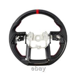 REVESOL Sports Hydro Carbon Fiber Steering Wheel for 24+ Tacoma Tundra Sequoia