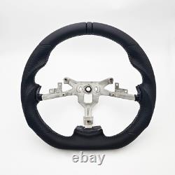 REVESOL Super Flat Steering Wheel 3D Black RING for 2006-2013 CV Corvette C6 Z06