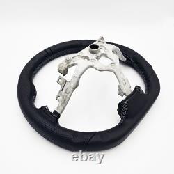 REVESOL Super Flat Steering Wheel 3D Black RING for 2006-2013 CV Corvette C6 Z06