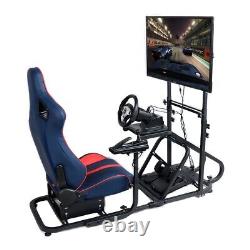 Racing Seat Gaming Chair Simulator Cockpit Steering Wheel fits Logitech withStand