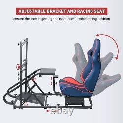 Racing Seat Simulator Cockpit Steering Wheel Stand for Logitech and Thrustmaster