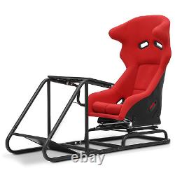 Racing Simulator Cockpit Gaming Seat+Steering Wheel Stand Xbox Logitech G25, G27