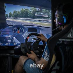 Racing Simulator Cockpit Gaming Seat+Steering Wheel Stand Xbox Logitech G25, G27