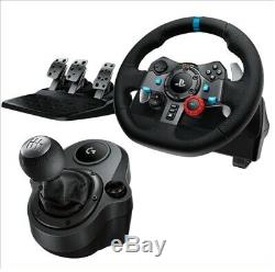 Racing Simulator Seat Cockpit G29 & RS8 Mach 5 Steering & Wheel Stand Logitech