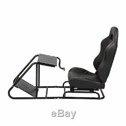 Racing Simulator Steering Wheel Stand for Logitech Cockpit Seat Gaming Chair