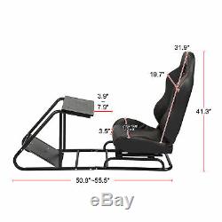 Racing Simulator Steering Wheel Stand for Logitech Cockpit Seat Gaming Chair