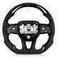 Racing Steering Wheel 3k Carbon Fiber For Jeep Grand Cherokee Srt Dodge Charger