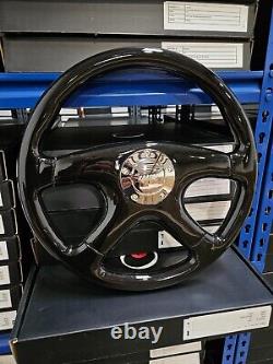 Raptor 15 Black Wood Steering Wheel