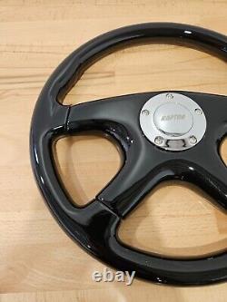 Raptor 15 Black Wood Steering Wheel