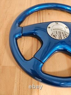 Raptor 15 Blue Wood Steering Wheel