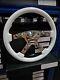 Raptor 15 Chrome White Wood Steering Wheel