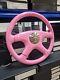 Raptor 15 Pink Wood Steering Wheel