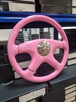 Raptor 15 Pink Wood Steering Wheel