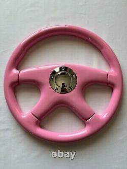 Raptor 15 Pink Wood Steering Wheel