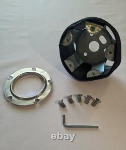 Raptor 15 Tan Leather Black Wood Steering Wheel