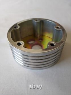 Raptor 15 White Leather Wood Steering Wheel