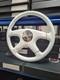 Raptor 15 White Wood Steering Wheel