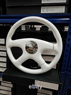 Raptor 15 White Wood Steering Wheel