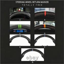 Real Carbon Fiber Black Steering Wheel For Honda Accord 10th 2022 White Advanced
