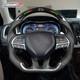 Real Carbon Fiber Led Sport Steering Wheel For 2015-2021 Chrysler 300c No Heated