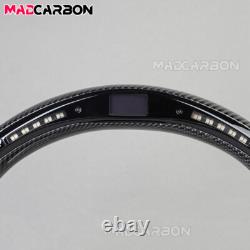 Real Carbon Fiber LED Steering Wheel Black For 2022-2025 Honda Civic 11th