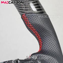 Real Carbon Fiber LED Steering Wheel Black For 2022-2025 Honda Civic 11th