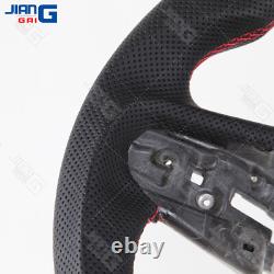 Real Carbon Fiber LED Steering Wheel Fit GMC Sierra 1500 2500 3500 with Heated