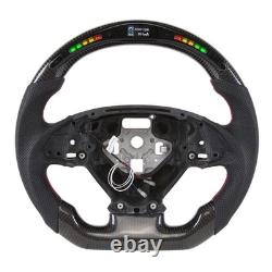 Real Carbon Fiber LED Steering Wheel for Chevrolet Camaro SS 2016-2024 NO Heated