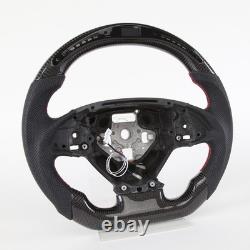 Real Carbon Fiber LED Steering Wheel for Chevrolet Camaro SS 2016-2024 NO Heated