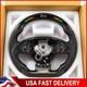 Real Carbon Fiber Led Steering Wheel For Chevrolet Camaro Ss 201624 No Heated