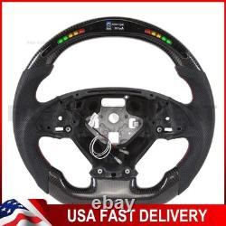 Real Carbon Fiber LED Steering Wheel for Chevrolet Camaro SS 201624 NO Heated
