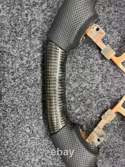 Real Carbon Fiber Leather Steering Wheel For Toyota Tundra Sequoia 2007-2013