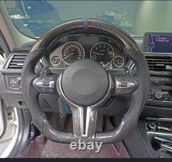 Real Carbon Fiber M Sport Steering Wheel No Heated For BMW F10 M5 M6 5-7 Series Real Carbon Fiber M Sport Steering Wheel No Heated For BMW F10 M5 M6 5-7 Series