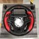 Real Carbon Fiber Napa Leather Steering Wheel Fit Chevrolet Camaro Zl1 12-15