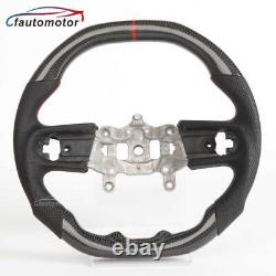 Real Carbon Fiber Porforated Steering Wheel For Jeep Wrangler JL 2018+ GLADIATOR