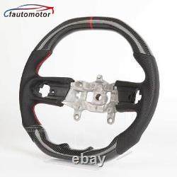 Real Carbon Fiber Porforated Steering Wheel For Jeep Wrangler JL 2018+ GLADIATOR