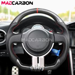 Real Carbon Fiber Sport Steering Wheel Fit 2012-2016 Toyota 86 Subaru BRZ FR-S