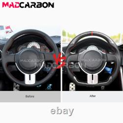 Real Carbon Fiber Sport Steering Wheel Fit 2012-2016 Toyota 86 Subaru BRZ FR-S