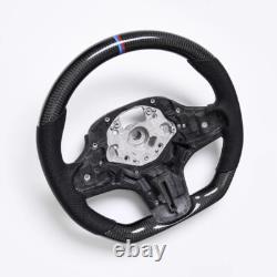 Real Carbon Fiber Sport Steering Wheel Fit BMW G30 540i X7 G05 X5 X6 M5 M8 USA