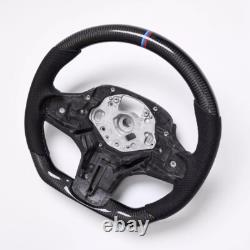 Real Carbon Fiber Sport Steering Wheel Fit BMW G30 540i X7 G05 X5 X6 M5 M8 USA