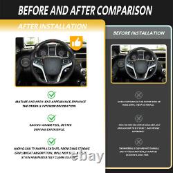 Real Carbon Fiber Sport Steering Wheel Fit Chevrolet Camaro 2012-2015 ZL1 SS