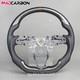 Real Carbon Fiber Sport Steering Wheel Fit Honda Accord 2018-2022 In Stock