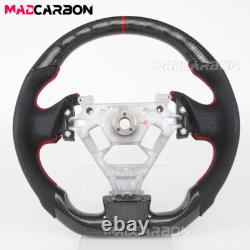 Real Carbon Fiber Sport Steering Wheel Fit Infiniti G35 2004-2007 Flat Bottom
