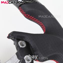 Real Carbon Fiber Sport Steering Wheel Fit Infiniti G35 2004-2007 Flat Bottom