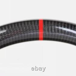 Real Carbon Fiber Sport Steering Wheel For 12-19 Audi A6 A7 S6 S8 RS6 RS7
