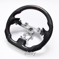 Real Carbon Fiber Sport Steering Wheel for INFINITI 2008-2013 G37 Sedan Coupe