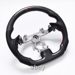 Real Carbon Fiber Sport Steering Wheel for INFINITI 2008-2013 G37 Sedan Coupe