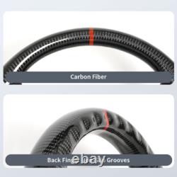 Real Carbon Fiber Steering Wheel Fit Dodge Charger Challenger Durango 11-14
