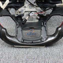 Real Carbon Fiber Steering Wheel Fits Ford F150 F250 Raptor withHeated 21+
